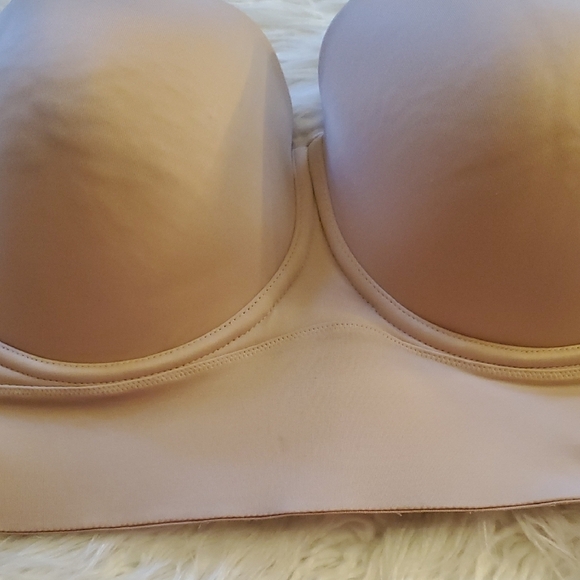 🎆Nude Strapless Bra Size 44D - Picture 2 of 11